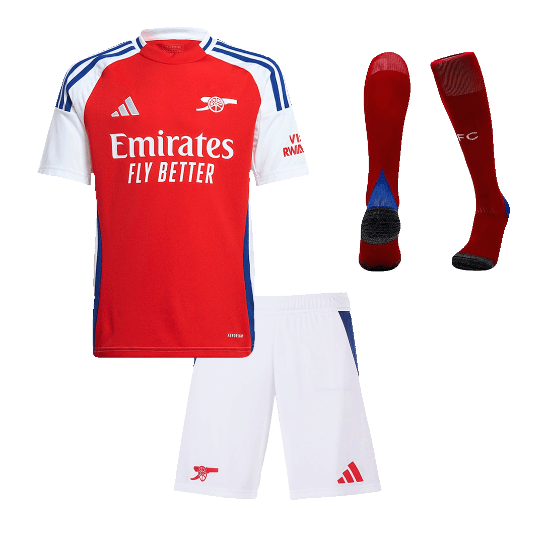 Kids Arsenal Custom Home Full Soccer Kits 2024/25