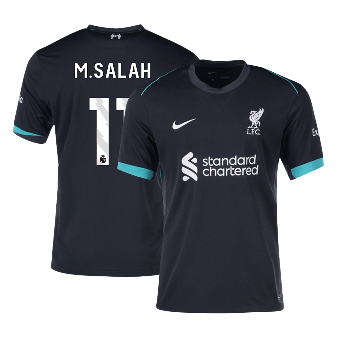 Liverpool Jersey Custom M.SALAH #11 Soccer Jersey Away 2024/25