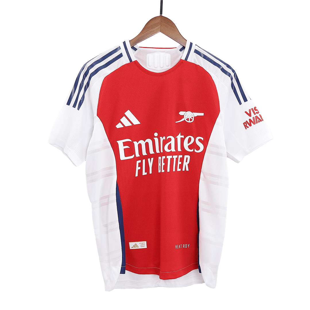 Arsenal RICE #41 Home Custom Player Version Soccer Jersey 2024/25 - UCL