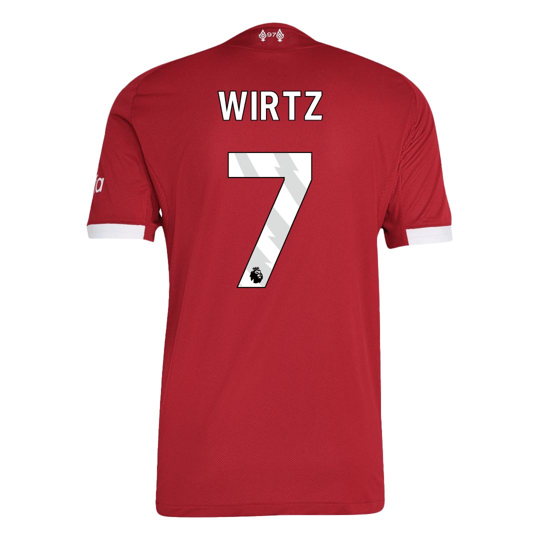 Liverpool WIRTZ #7 Home Custom Player Version Soccer Jersey 2025/26