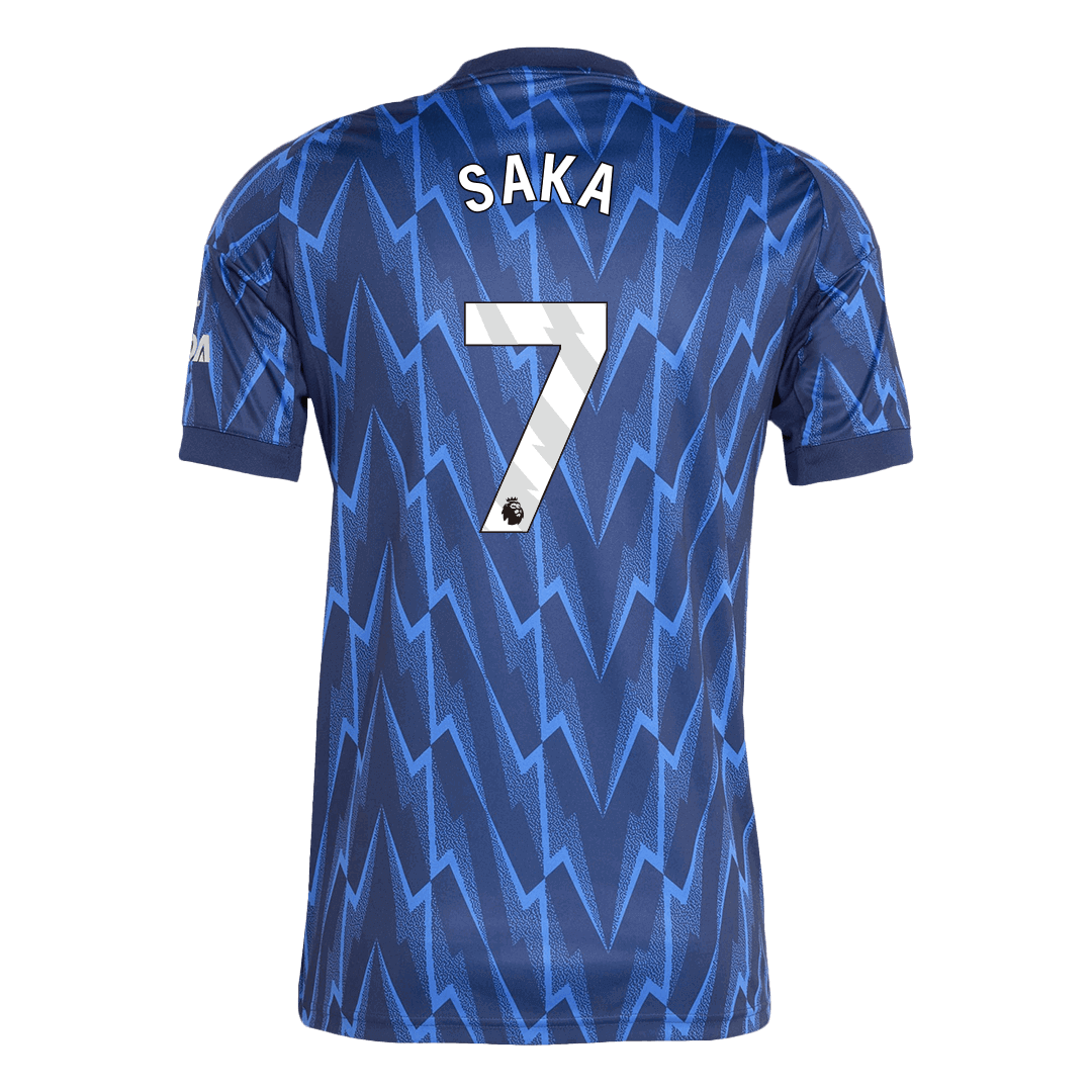 SAKA #7 Arsenal Soccer Jersey Away Custom Shirt 2025/26