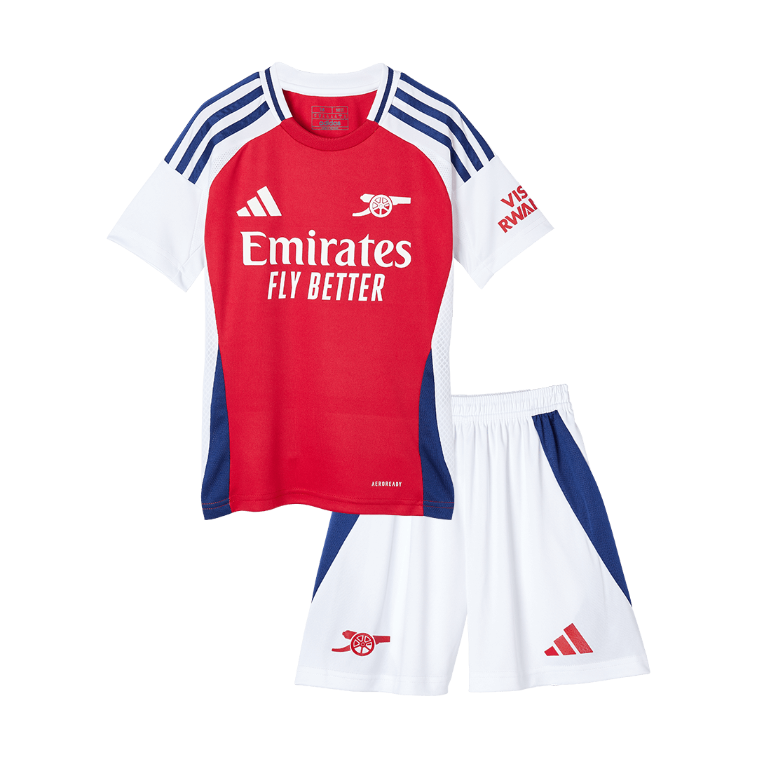 Kids Arsenal Custom Home Full Soccer Kits 2024/25