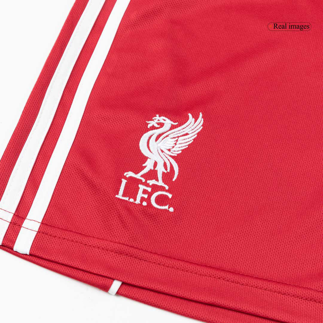 Liverpool Soccer Shorts Custom Home 2025/26