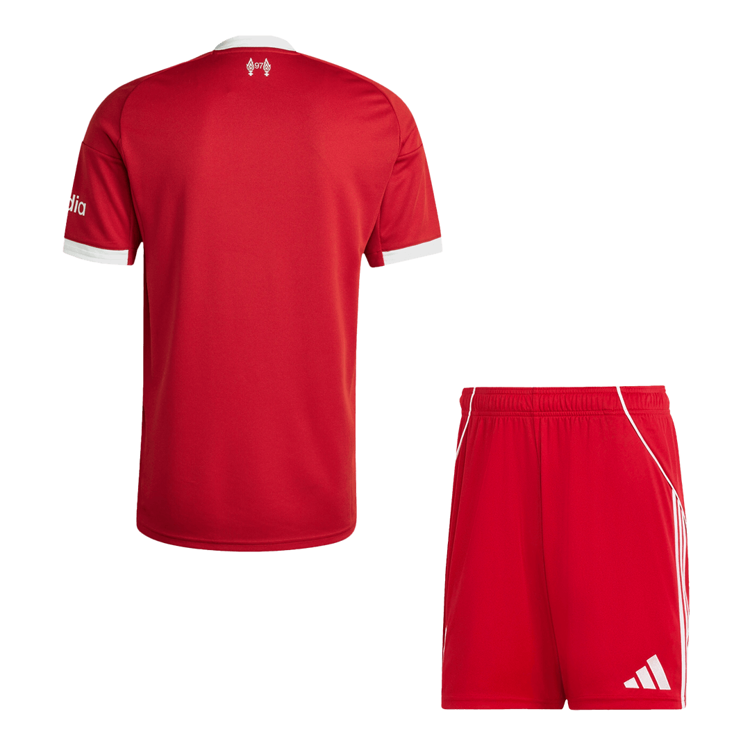 Liverpool Home Soccer Uniform Kits 2025/26