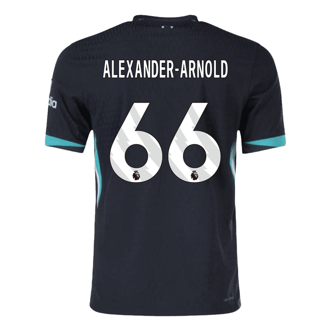 Liverpool ALEXANDER-ARNOLD #66 Away Custom Player Version Soccer Jersey 2024/25