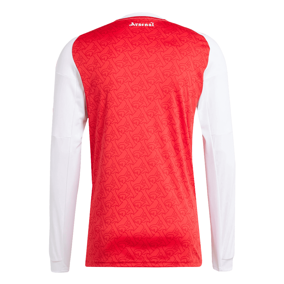 Arsenal Long Sleeve Jersey Home Football Shirt 2025/26