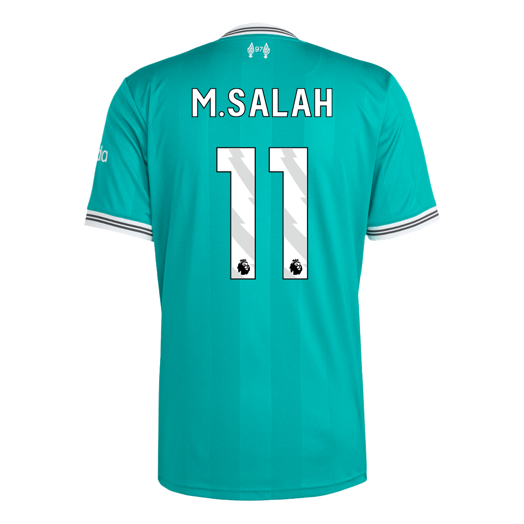 M.SALAH #11 Liverpool Soccer Jersey Third Away Custom Shirt 2025/26