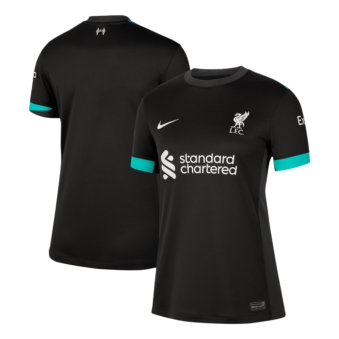 Liverpool Soccer Jersey Away Women's Custom Shirt 2024/25