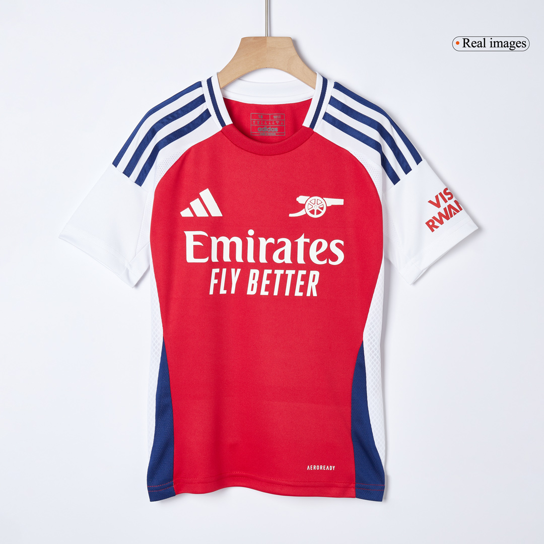 Kids Arsenal Custom Home Full Soccer Kits 2024/25