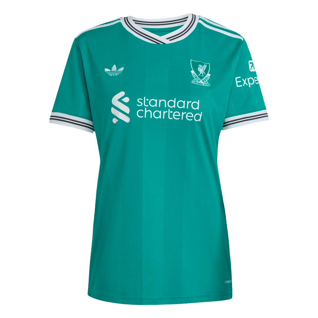 Liverpool Soccer Jersey Third Away Women's Shirt 2025/26
