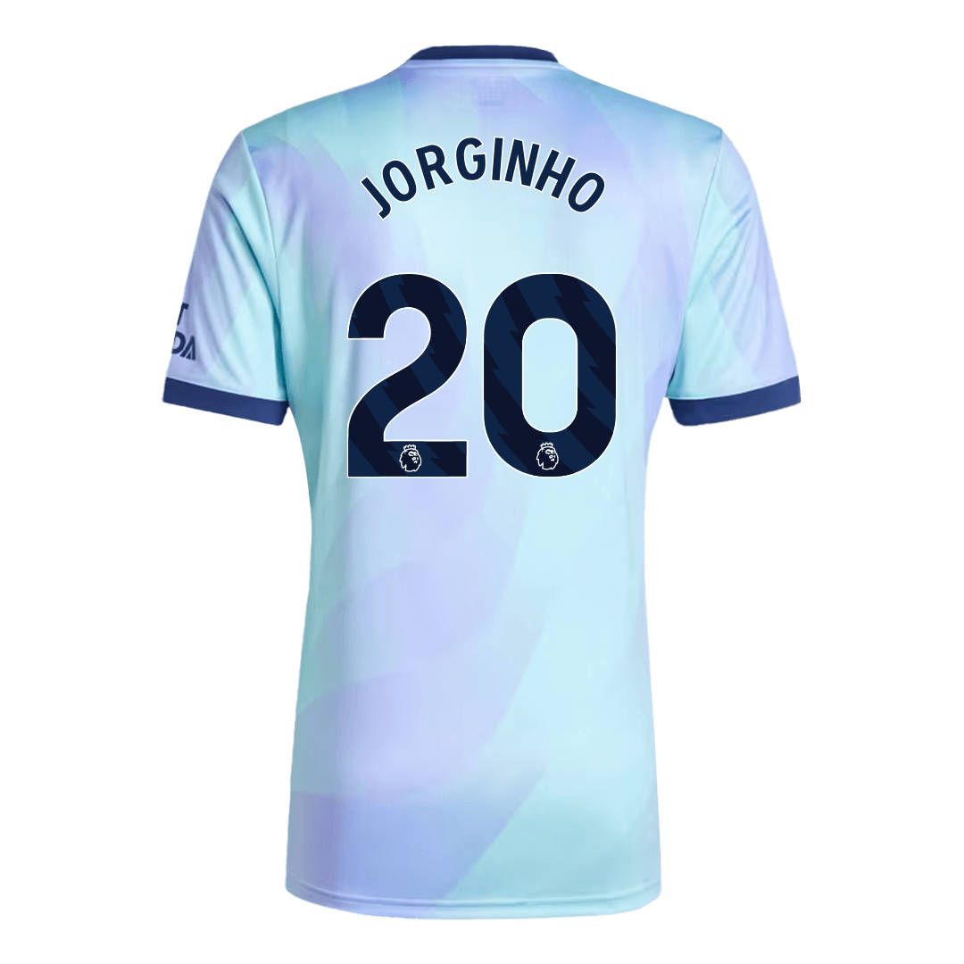 Arsenal Jersey Custom JORGINHO #20 Soccer Jersey Third Away 2024/25