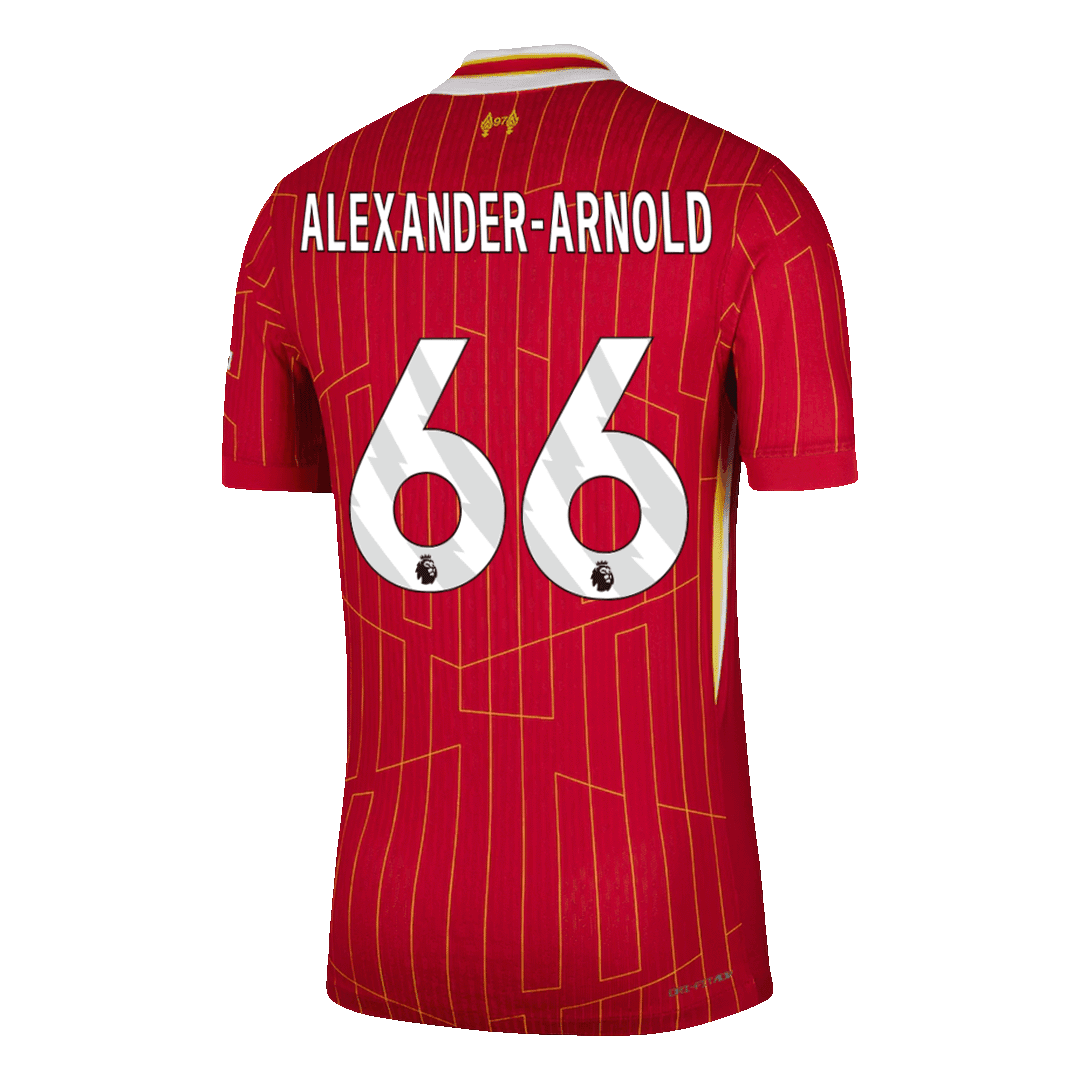 Liverpool ALEXANDER-ARNOLD #66 Home Custom Player Version Soccer Jersey 2024/25