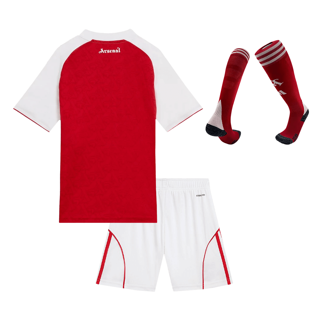 Kids Arsenal Custom Home Full Soccer Kits 2025/26