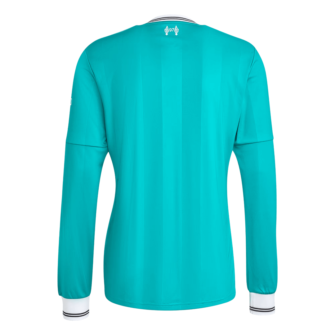 Liverpool Long Sleeve Jersey Third Away Football Shirt 2025/26