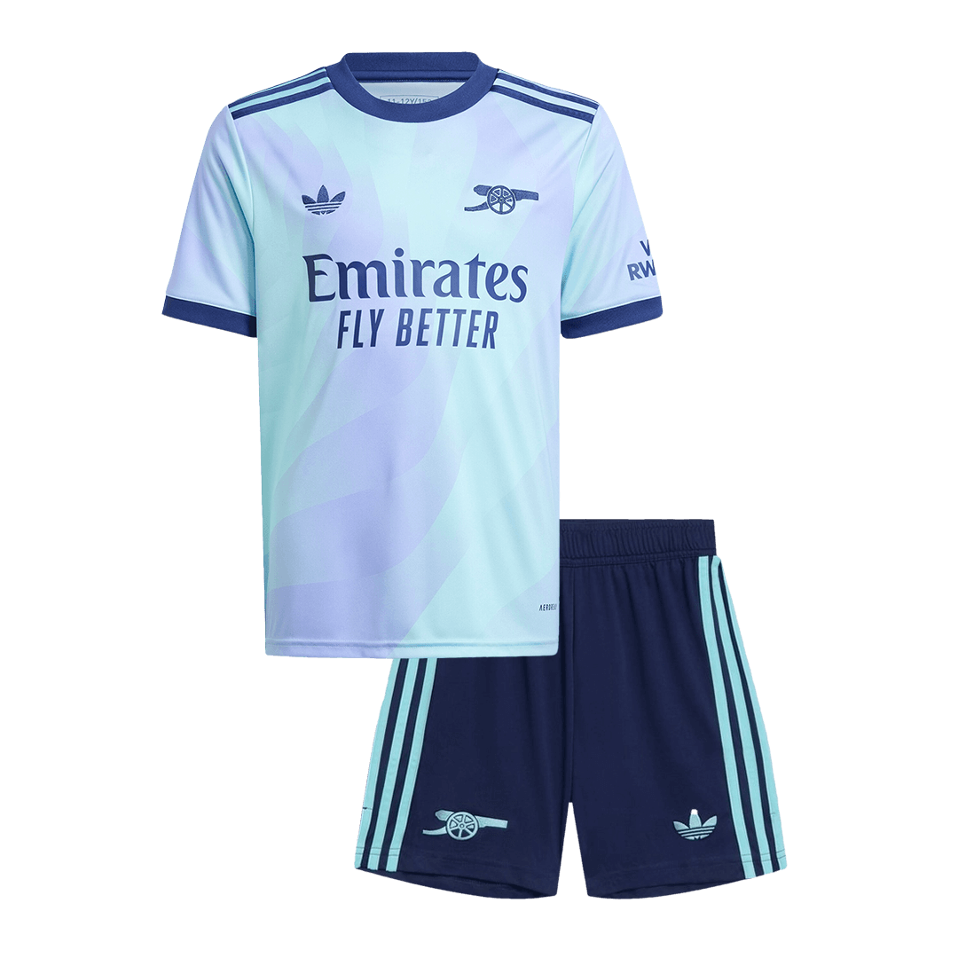 Kids Arsenal Custom Third Away Soccer Kits 2024/25
