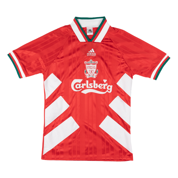 Liverpool Retro Jersey Home Soccer Shirt 93/95