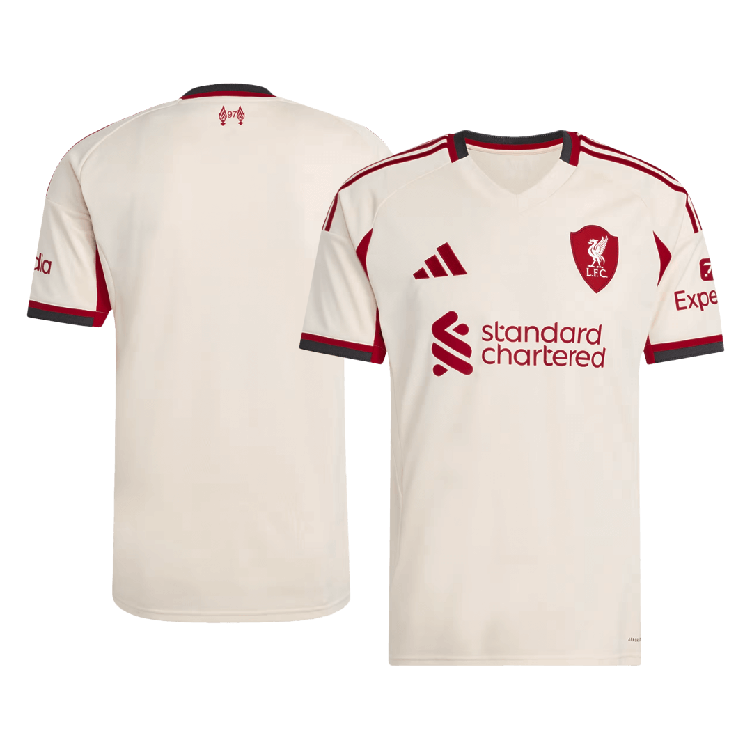 Liverpool Soccer Jersey Away Custom Shirt 2025/26