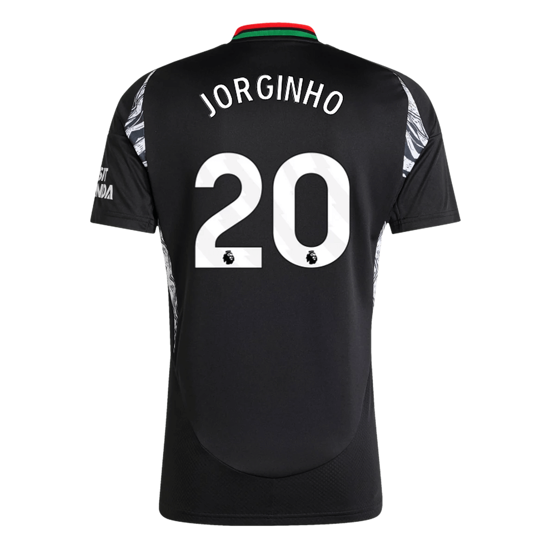 JORGINHO #20 Arsenal Soccer Jersey Away Custom Shirt 2024/25