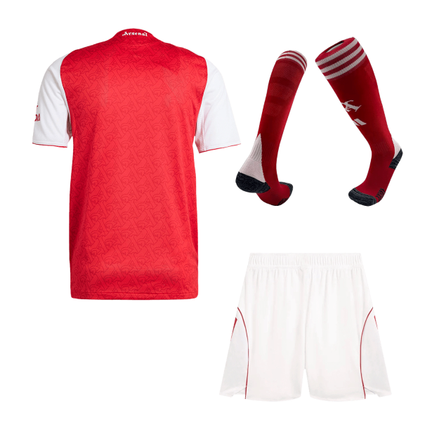 Arsenal Home Custom Player Version Full Soccer Kit 2025/26