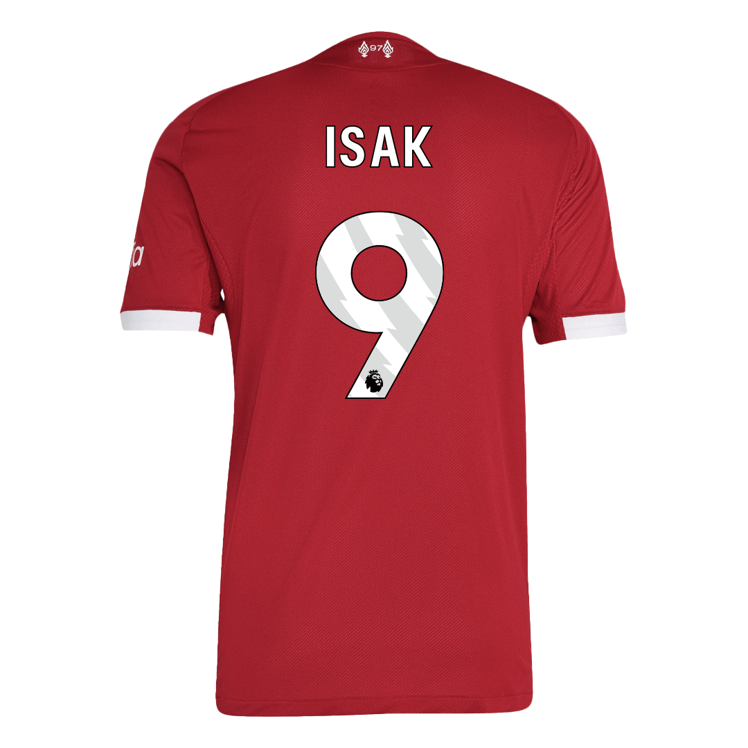 Liverpool ISAK #9 Home Custom Player Version Soccer Jersey 2025/26
