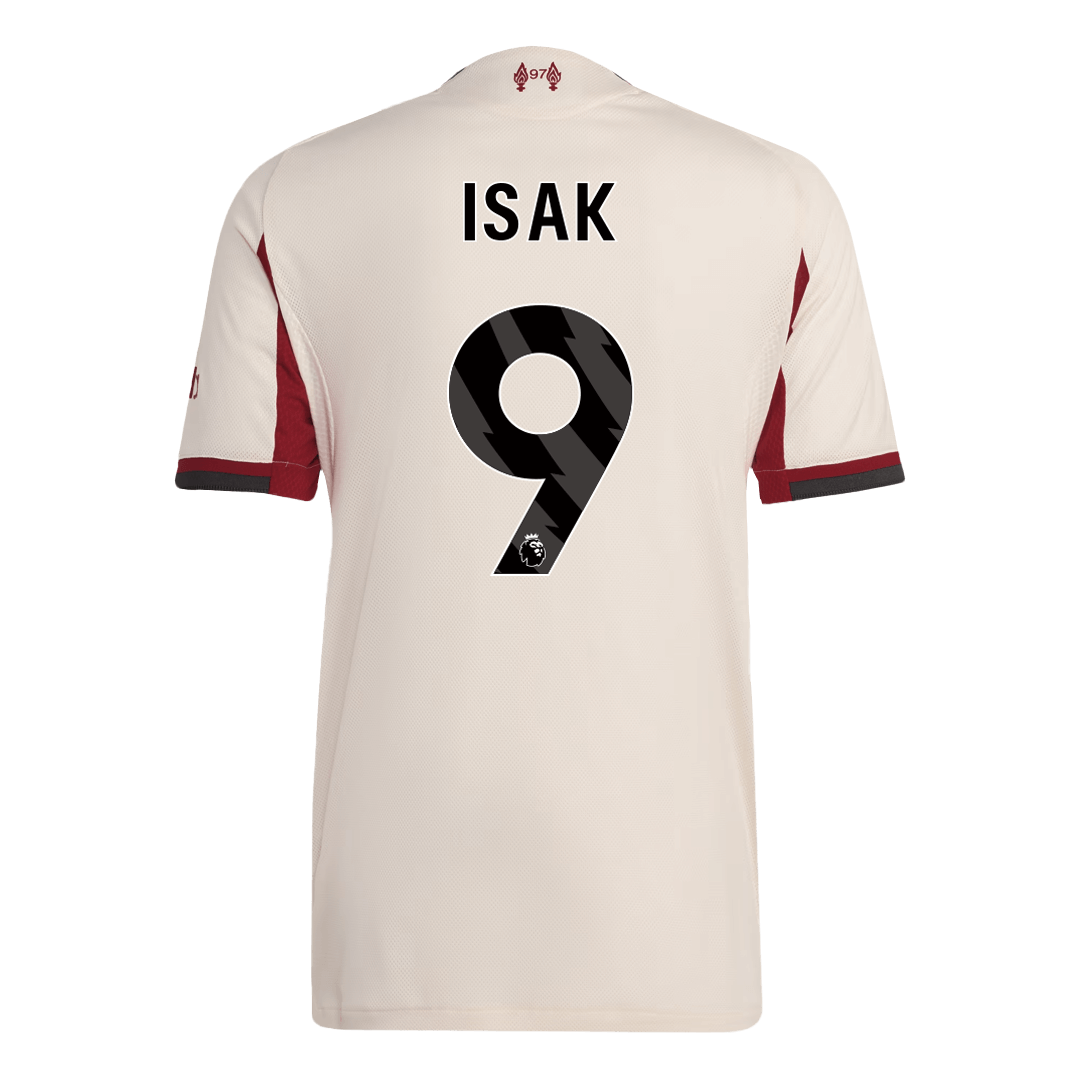 Liverpool ISAK #9 Away Custom Player Version Soccer Jersey 2025/26