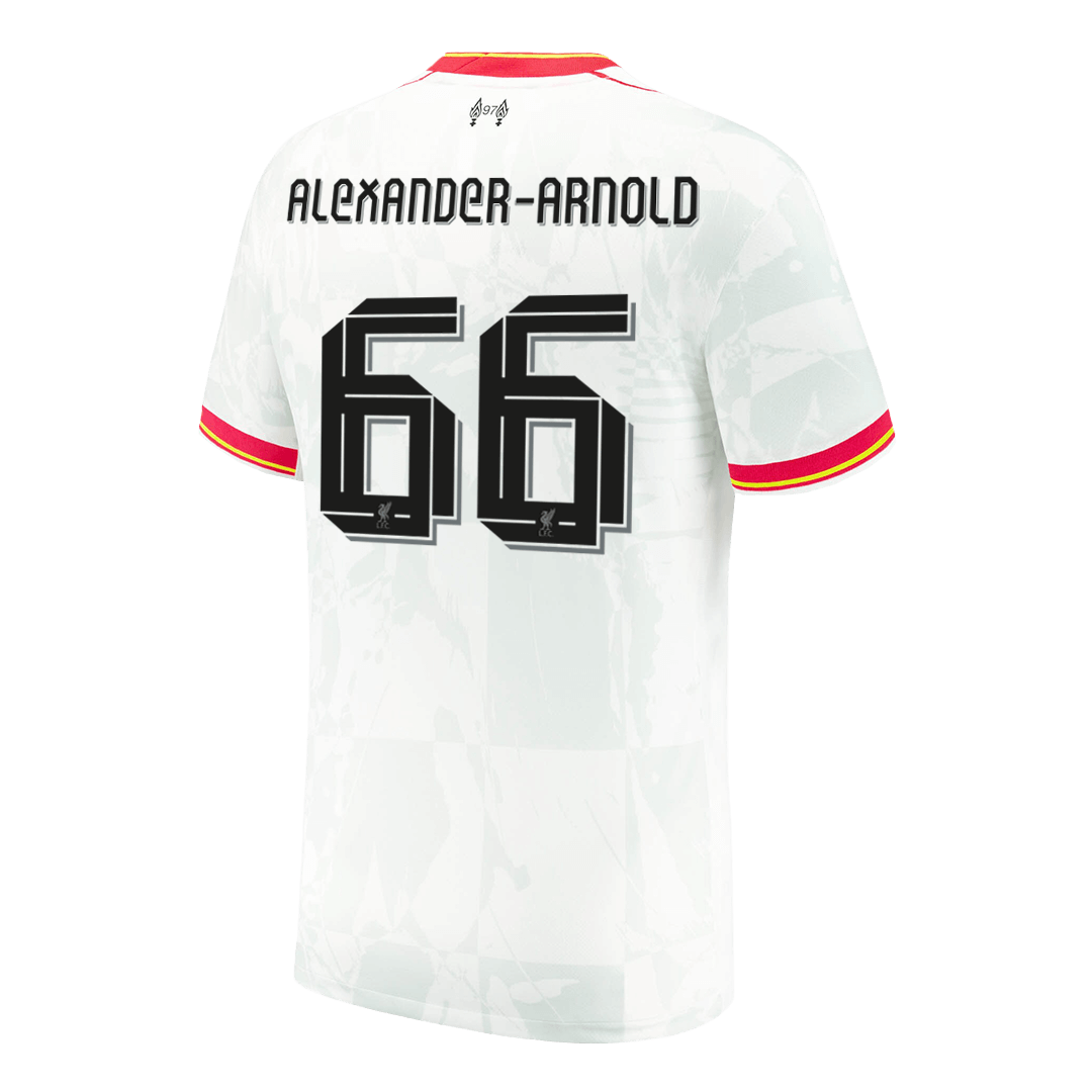 ALEXANDER-ARNOLD #66 Liverpool Soccer Jersey Third Away Custom Shirt 2024/25 -UCL