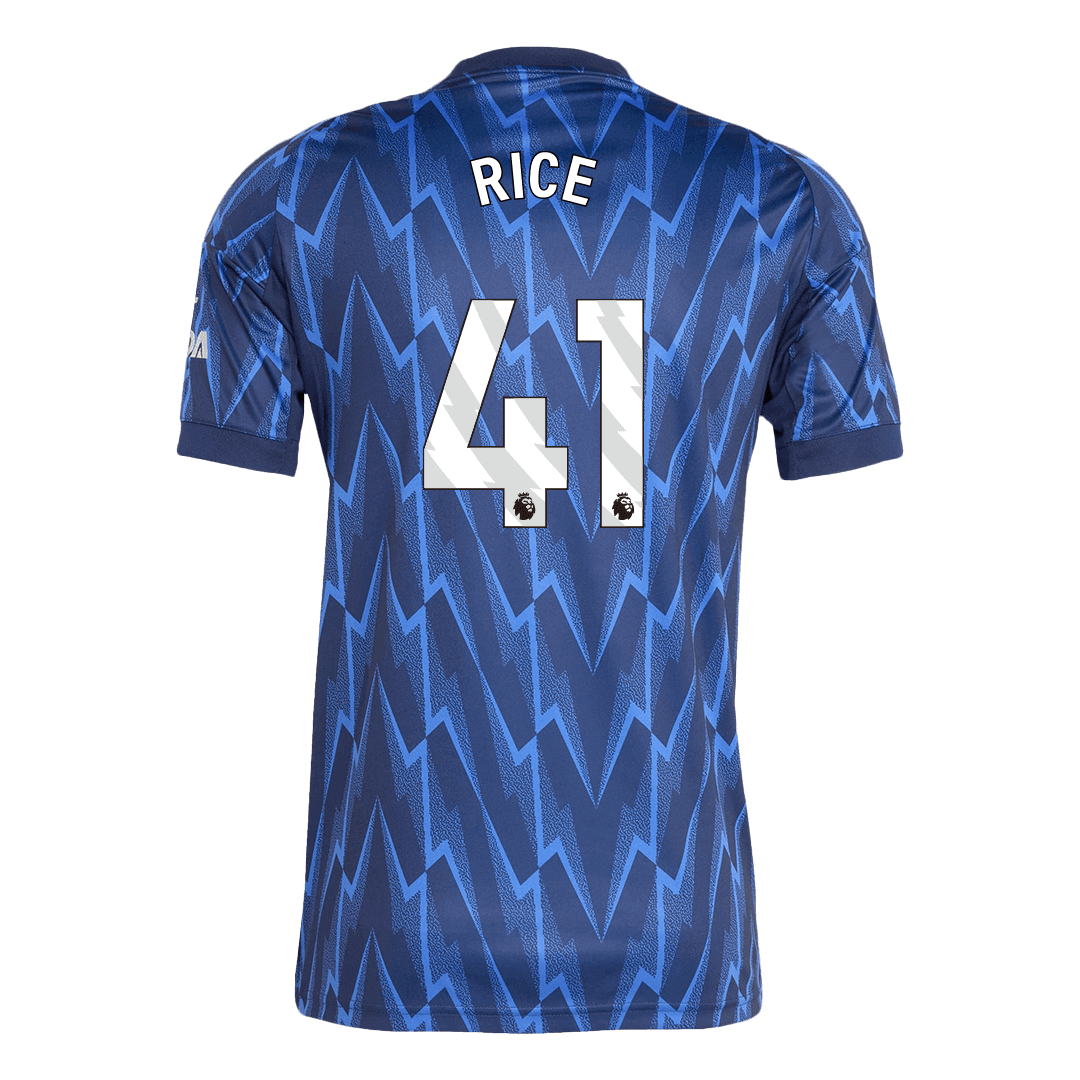 RICE #41 Arsenal Soccer Jersey Away Custom Shirt 2025/26