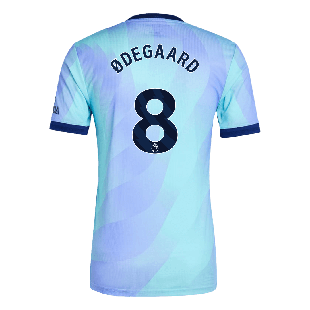 Arsenal ØDEGAARD #8 Third Away Custom Player Version Soccer Jersey 2024/25