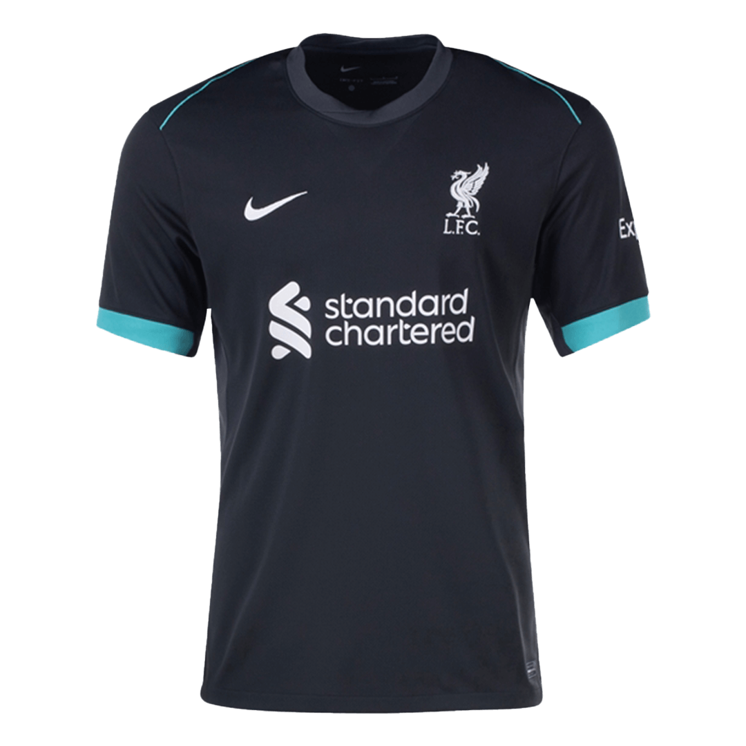 Liverpool Jersey Custom LUIS DÍAZ #7 Soccer Jersey Away 2024/25