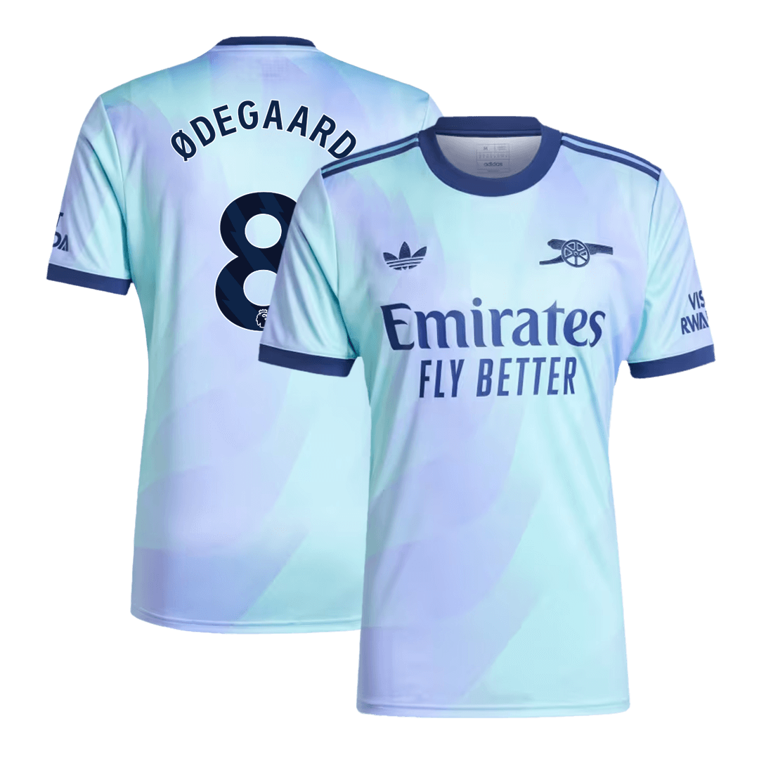 Arsenal Jersey Custom ØDEGAARD #8 Soccer Jersey Third Away 2024/25