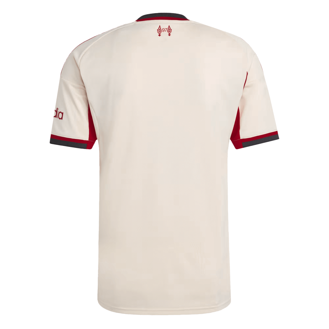 Liverpool Soccer Jersey Away Custom Shirt 2025/26