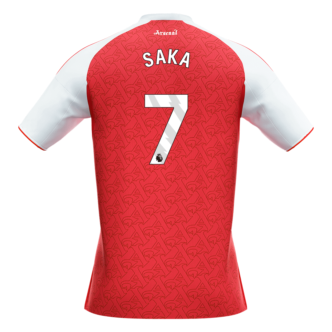 Arsenal Jersey Custom SAKA #7 Soccer Jersey Home 2025/26