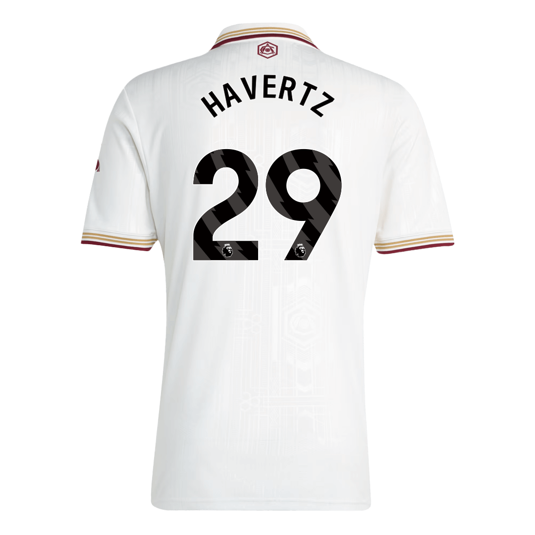 HAVERTZ #29 Arsenal Soccer Jersey Third Away Custom Shirt 2025/26