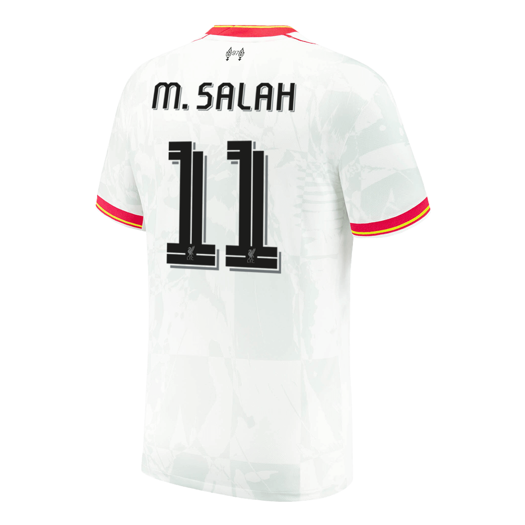 M.SALAH #11 Liverpool Soccer Jersey Third Away Custom Shirt 2024/25 - UCL
