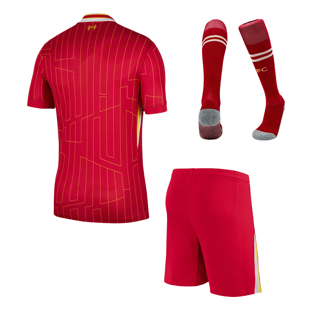 Liverpool Home Custom Full Soccer Kit 2024/25