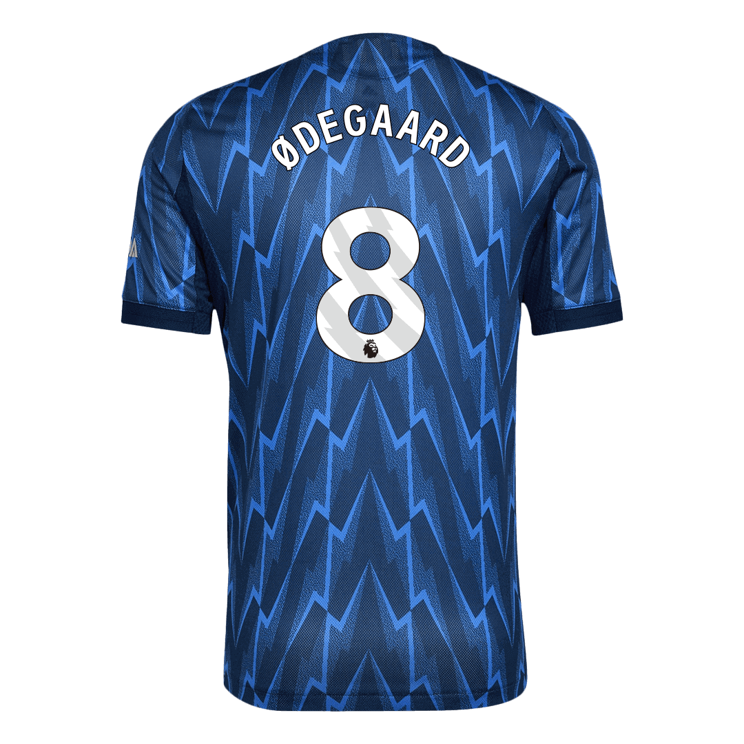 Arsenal ØDEGAARD #8 Away Custom Player Version Soccer Jersey 2025/26
