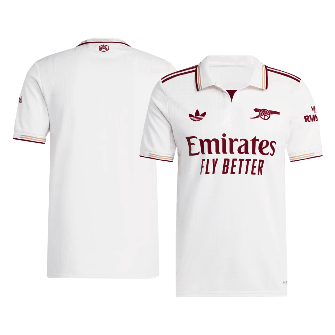 Arsenal Third Away Custom Player Version Soccer Jersey 2025/26