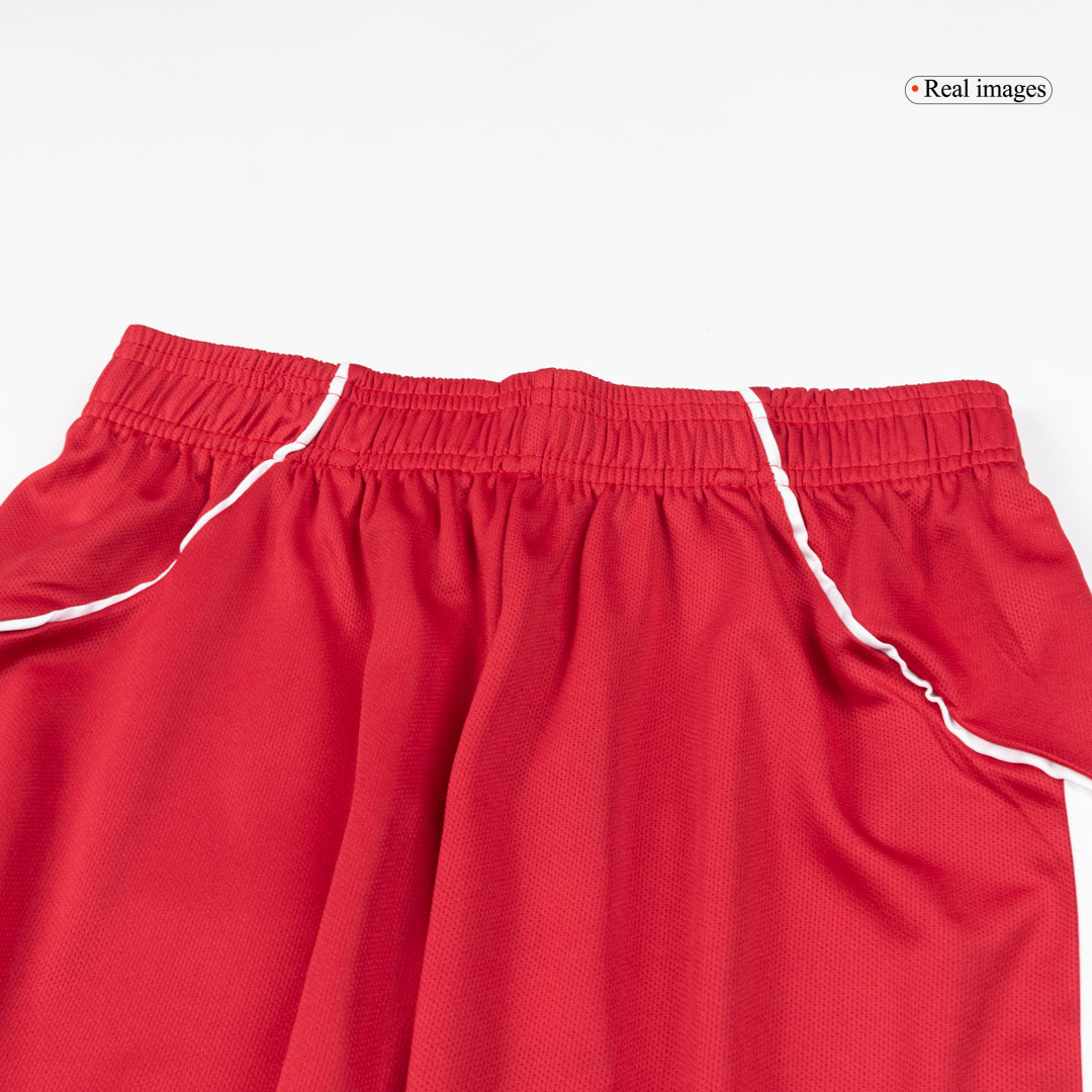 Liverpool Soccer Shorts Custom Home 2025/26