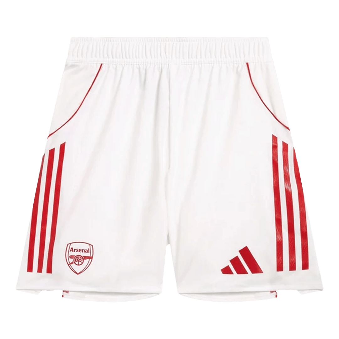 Arsenal Home Custom Player Version Soccer Shorts 2025/26