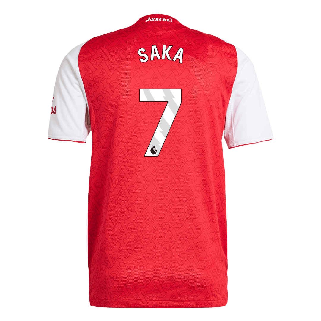 Authentic SAKA #7 Soccer Jersey Arsenal Home Shirt 2025/26