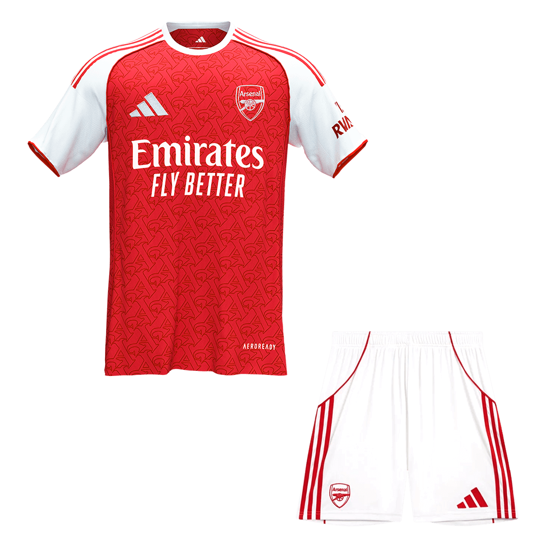 Arsenal Home Soccer Uniform Kits 2025/26