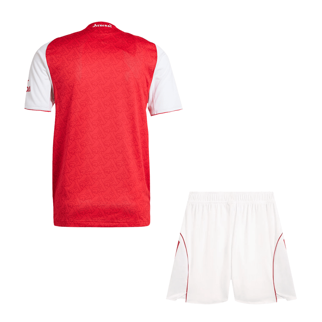 Arsenal Home Custom Player Version Soccer Kit 2025/26