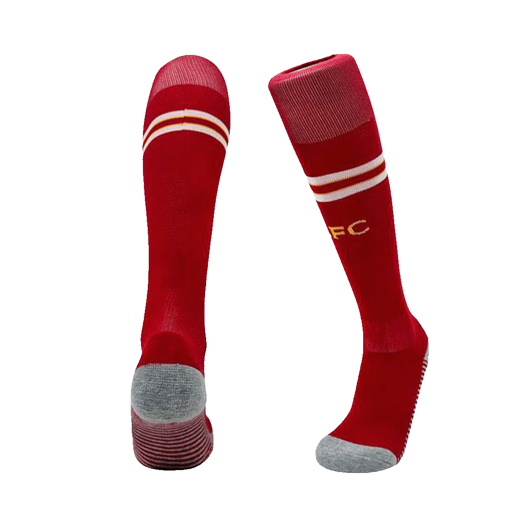 Kid's Liverpool Soccer Home Socks 2024/25