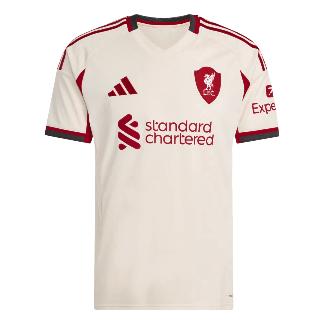 ISAK #9 Liverpool Soccer Jersey Away Custom Shirt 2025/26