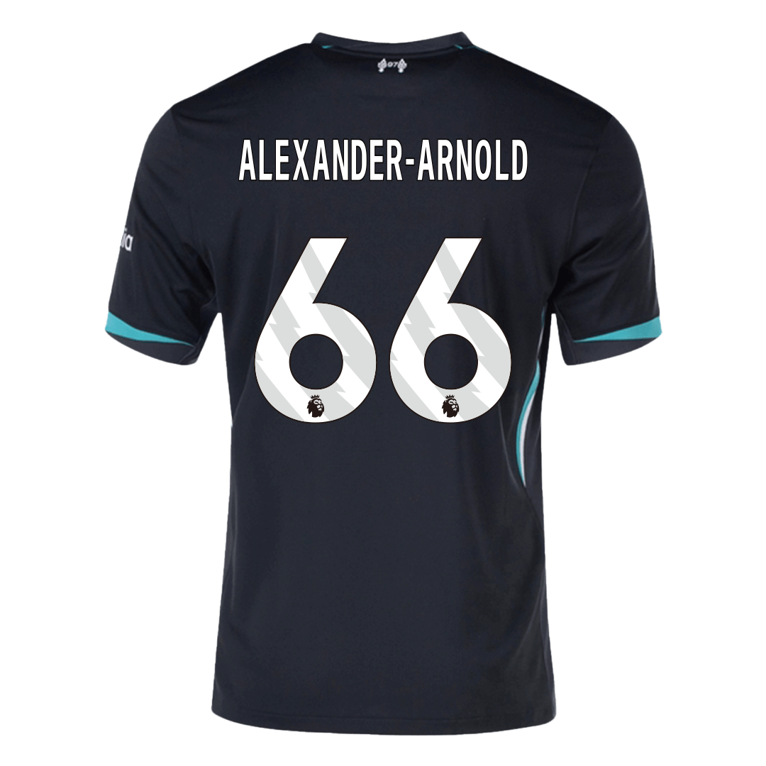 Liverpool Jersey Custom ALEXANDER-ARNOLD #66 Soccer Jersey Away 2024/25