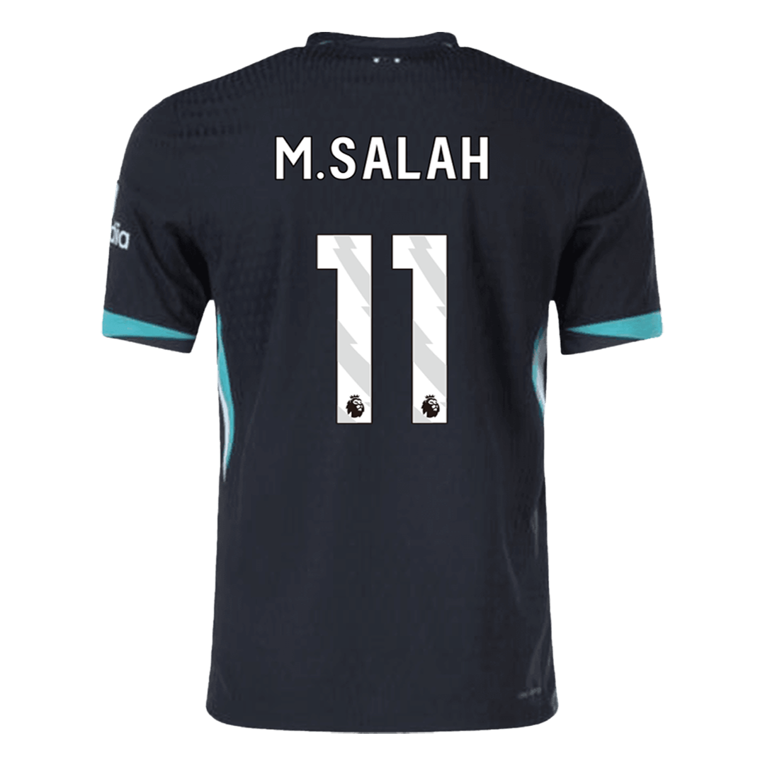Liverpool M.SALAH #11 Away Custom Player Version Soccer Jersey 2024/25