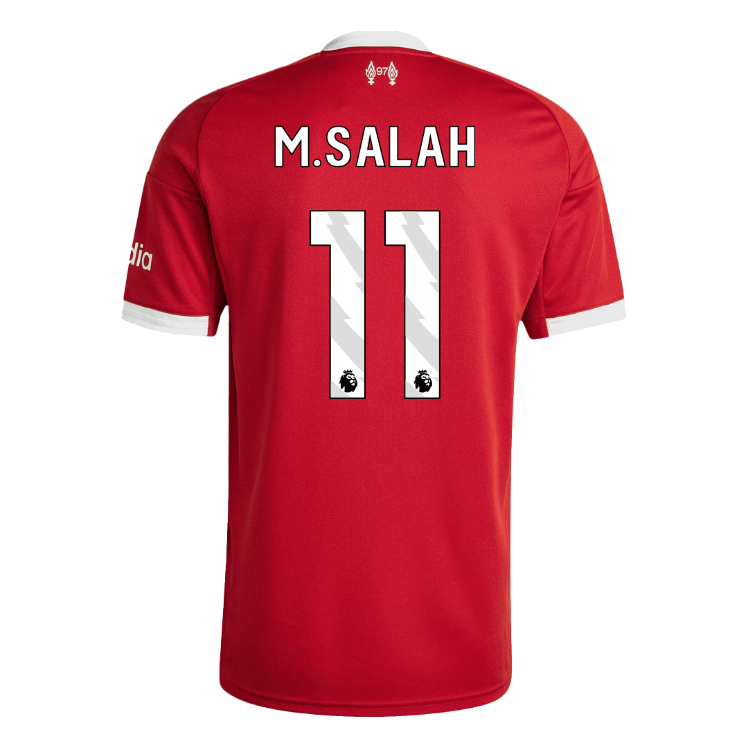 M.SALAH #11 Liverpool Soccer Jersey Home Custom Shirt 2025/26