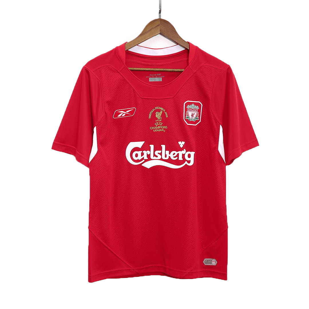 Liverpool Retro Jersey Soccer Shirt 2005 - UCL