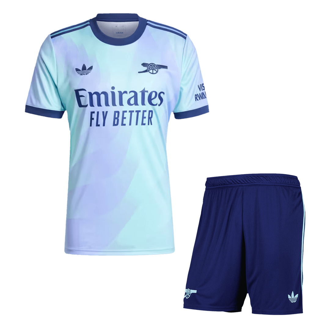 Arsenal Third Away Soccer Uniform Kits 2024/25